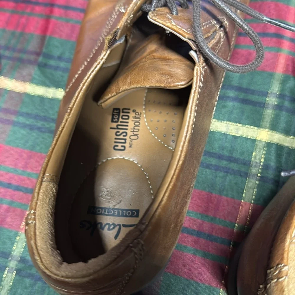 Men’s Clarks ortho light soft cushion, dress shoes, size 11
